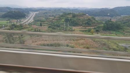 G2854次进安顺西站