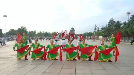 广场舞-学苑社区舞蹈队-《为内蒙古喝彩》