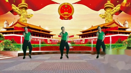 仙梦缘广场舞《今天是你的生日，我的中国》水兵舞混搭附教学