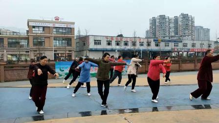 2022年名山区东城太极健身队春节联欢会笫一集