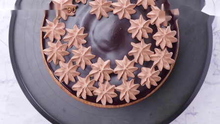 生日蛋糕制作教程290学会可以开店巧克力慕斯甜点烘焙裱花网红蛋糕