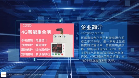 浦安达电子智能家居系统品牌，乐清市菲舍尔电子科技有限公司产品