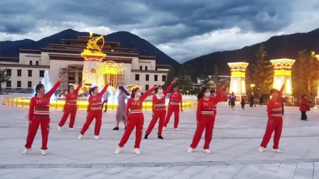 西藏自驾线路 动态相册幻灯片 林芝人民广场舞