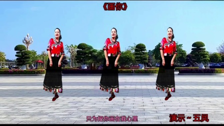 凤姐广场舞《画你》藏族舞版供大家欣赏