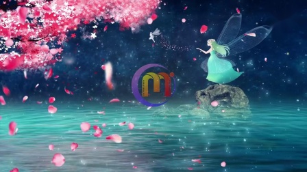 公主的梦想 场景剧舞蹈精灵月亮舞台演出节目大屏幕高清led背景视频素材