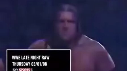 WWE 美国职业摔角 RAW 2007年12月31日赛事下半部分 中文字幕