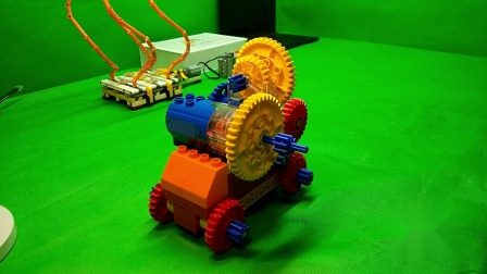 大颗粒#雷达车3种模式控制_QIQI玩具记录_亲子编程机器人益智早教颗粒玩耍记录