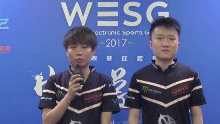 WESG2017 中国总决赛CSGO采访VG战队