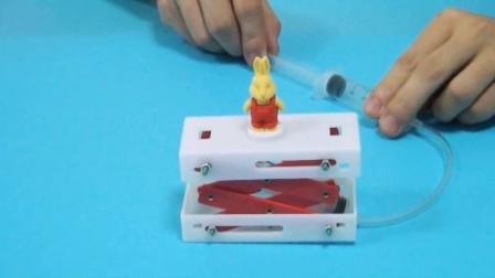 小玩童科技小制作少年宫科普培训器材科学DIY玩具实验升降台