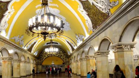 带有解说词的俄罗斯旅游记--12.莫斯科地铁