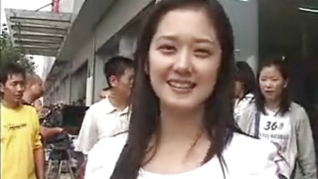 娜拉在上海拍摄的电视剧《纯白之恋》的拍摄视频