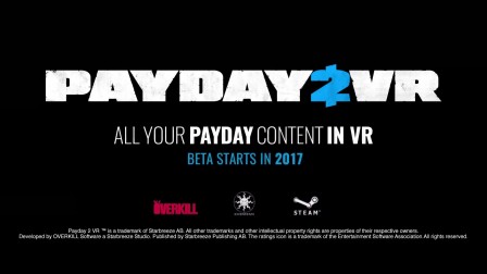 《收获日2》VR版预告片丨2017 BETA上线！