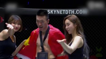 搏击大世界 来自&ldquo;地狱&rdquo;的上勾拳，陈睿恐怖重击KO对手