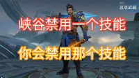 峡谷里面如果可以禁用一个技能，你们会禁用哪个技能，凯爹变凯弟