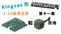 我的世界：海底神殿和守卫者农场！Kingvas的MC1.16极限生存【第十一集】