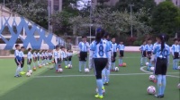 小学体育人教版三四年级《7.发展足球活动能力的练习与游戏》广西李枫