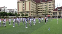 12四年级室外体育课《双人合作跳绳》教学视频，中国教育学会与卫生分会十四城市中小学体育教学改革研讨会