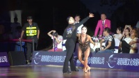 2019中国体育舞蹈公开系列赛（温州站）职业组L决赛SOLO桑巴朱青 熊媛