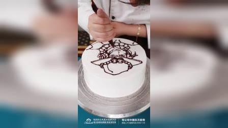 郑州欧米奇西点烘焙学校 创意蛋糕作品 海贼王艾斯  20201012