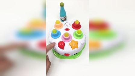 儿童蛋糕音乐盒，小朋友过生日啦