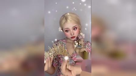 童话公主都是骗人的，卸了妆都长我这样！