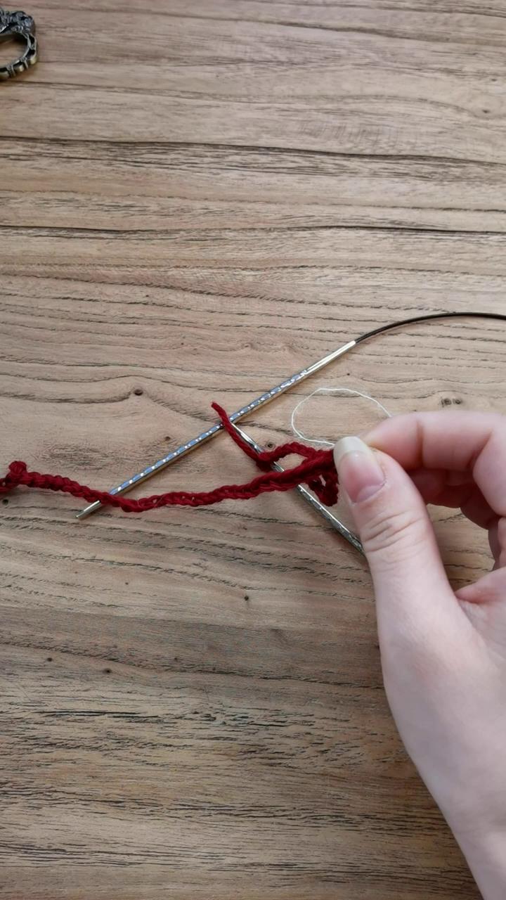 涵瑶第一集起针的讲解毛线编织教程